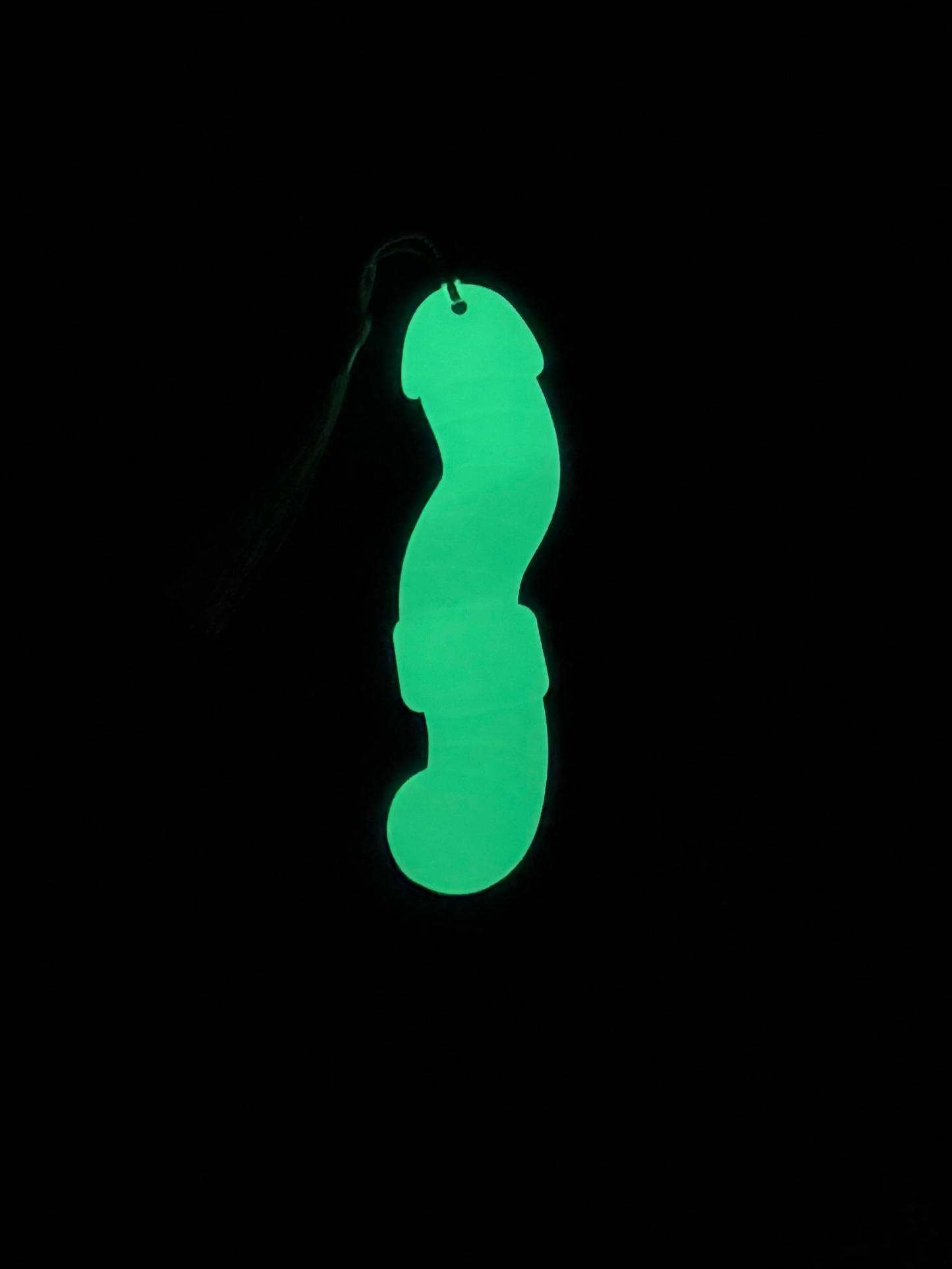Cockmark - Glow Worm Cockmark Bookmark