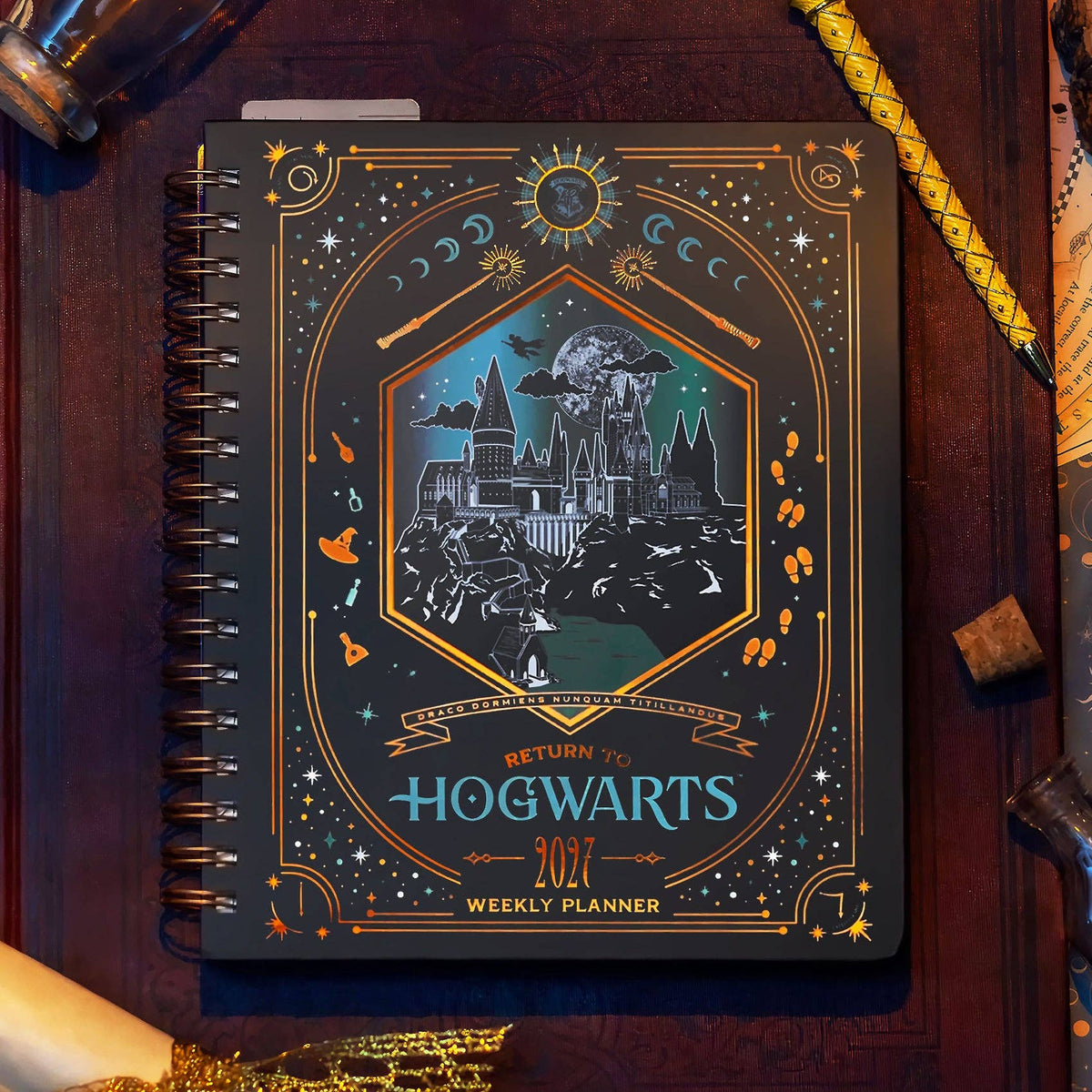 ConQuest Journals - Harry Potter Return to Hogwarts 2027 Weekly Planner, Personal Organizer