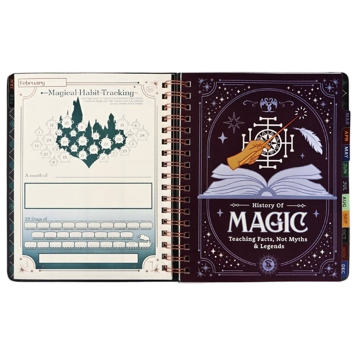 ConQuest Journals - Harry Potter Return to Hogwarts 2027 Weekly Planner, Personal Organizer