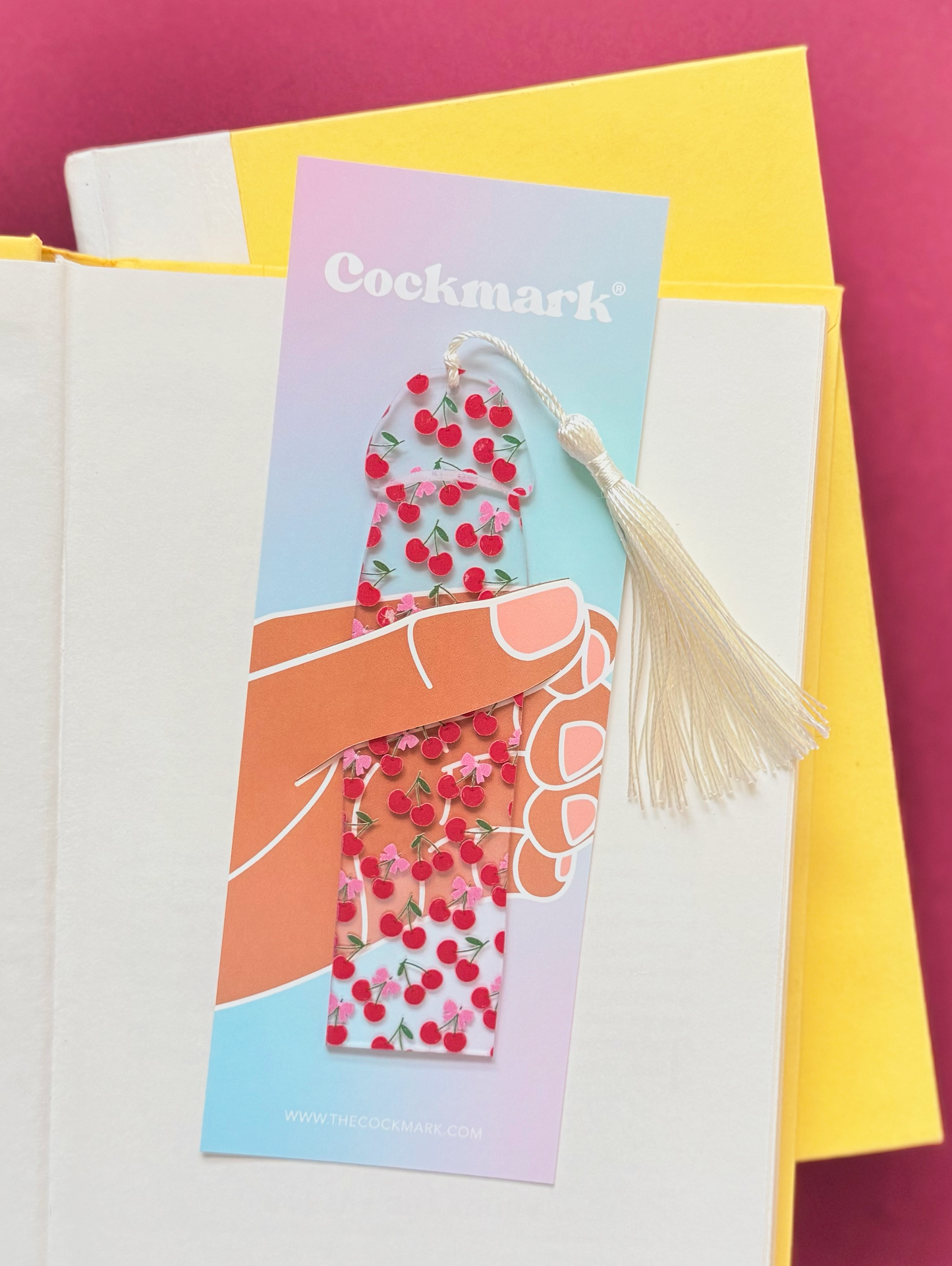 Cockmark - Cherry Cockmark Bookmark