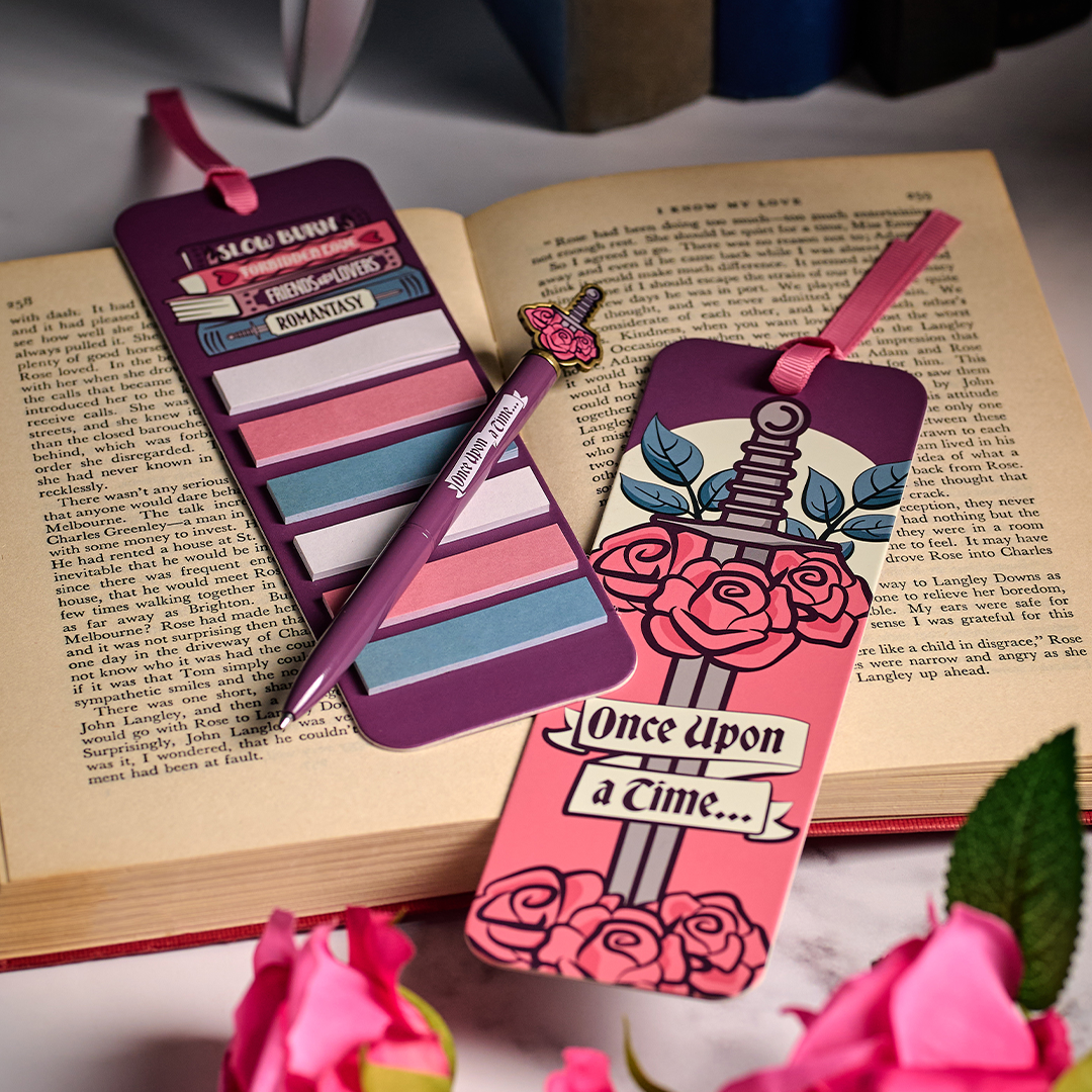 Half Moon Bay By Design - Romantasy Bookmark with Sticky Tabs