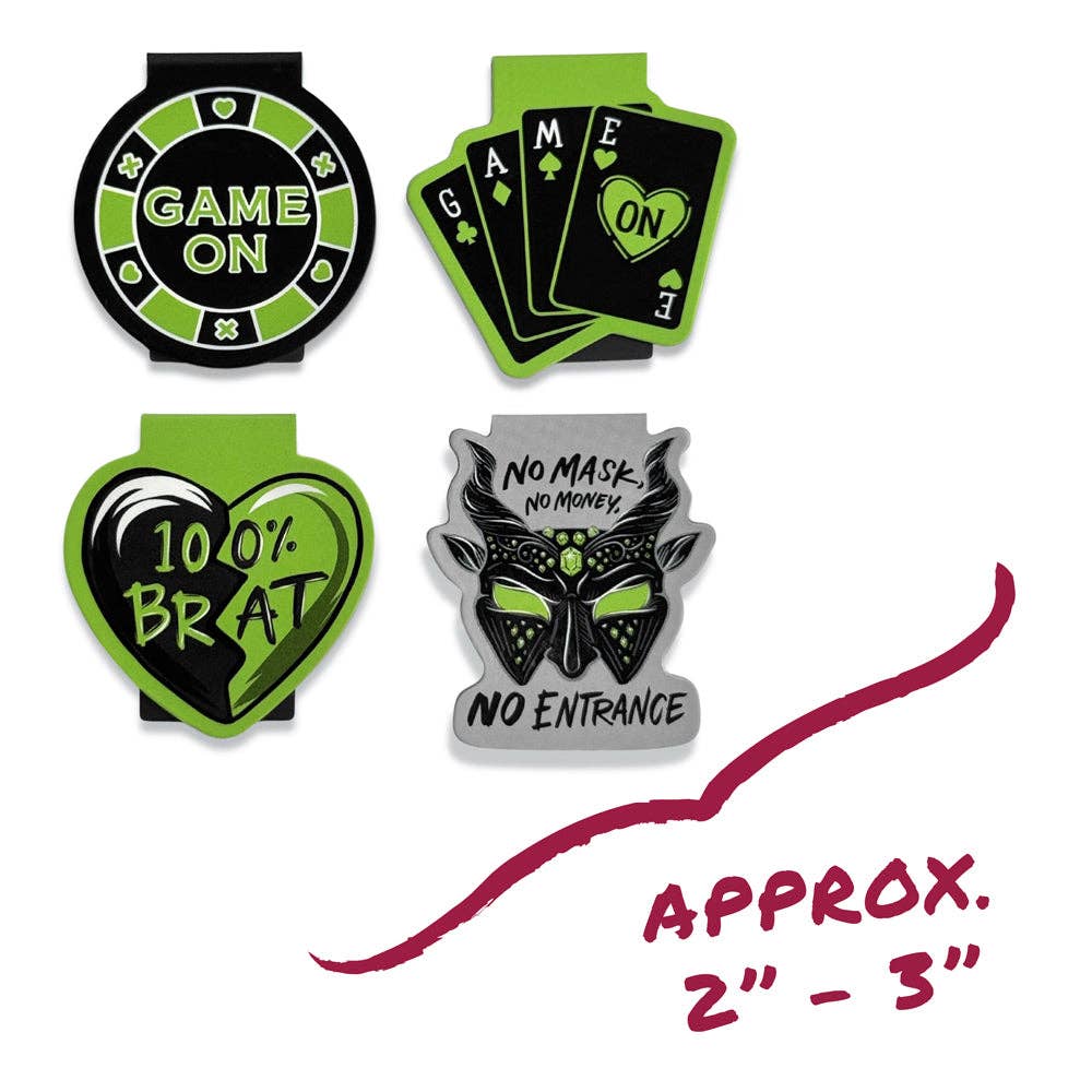 ConQuest Journals - Game On Magnetic Bookmarks (4-Pack)