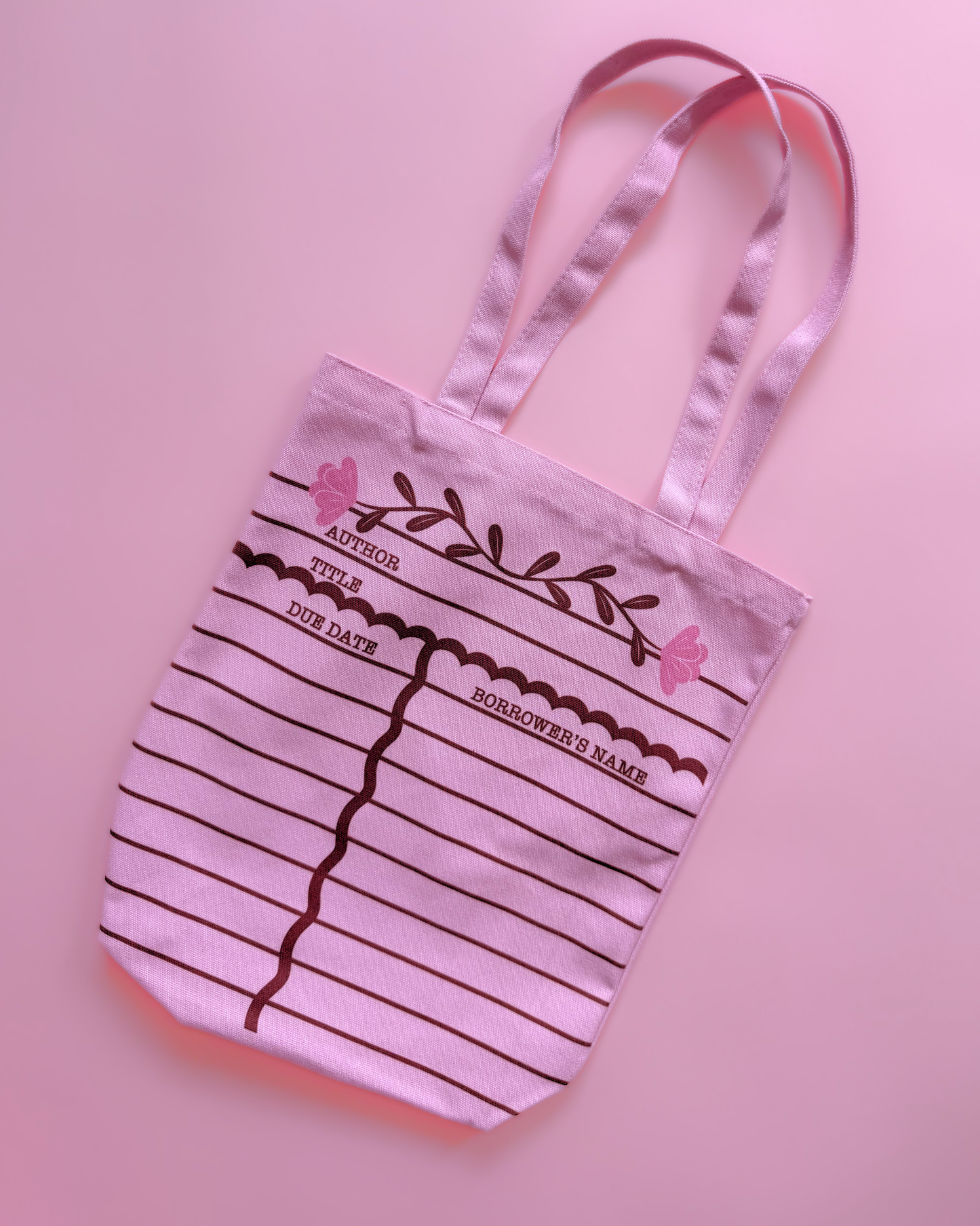 Well Versed Goods - Bookish Canvas Totes | Reading List | Library Card
