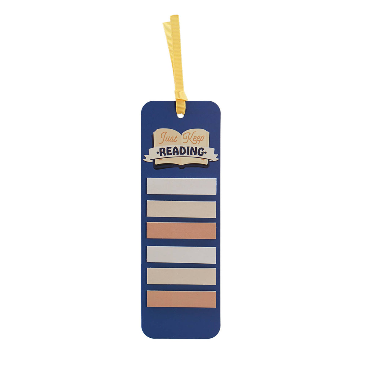 Half Moon Bay By Design - Book Lover Bookmark with Sticky Tabs - Keep Reading
