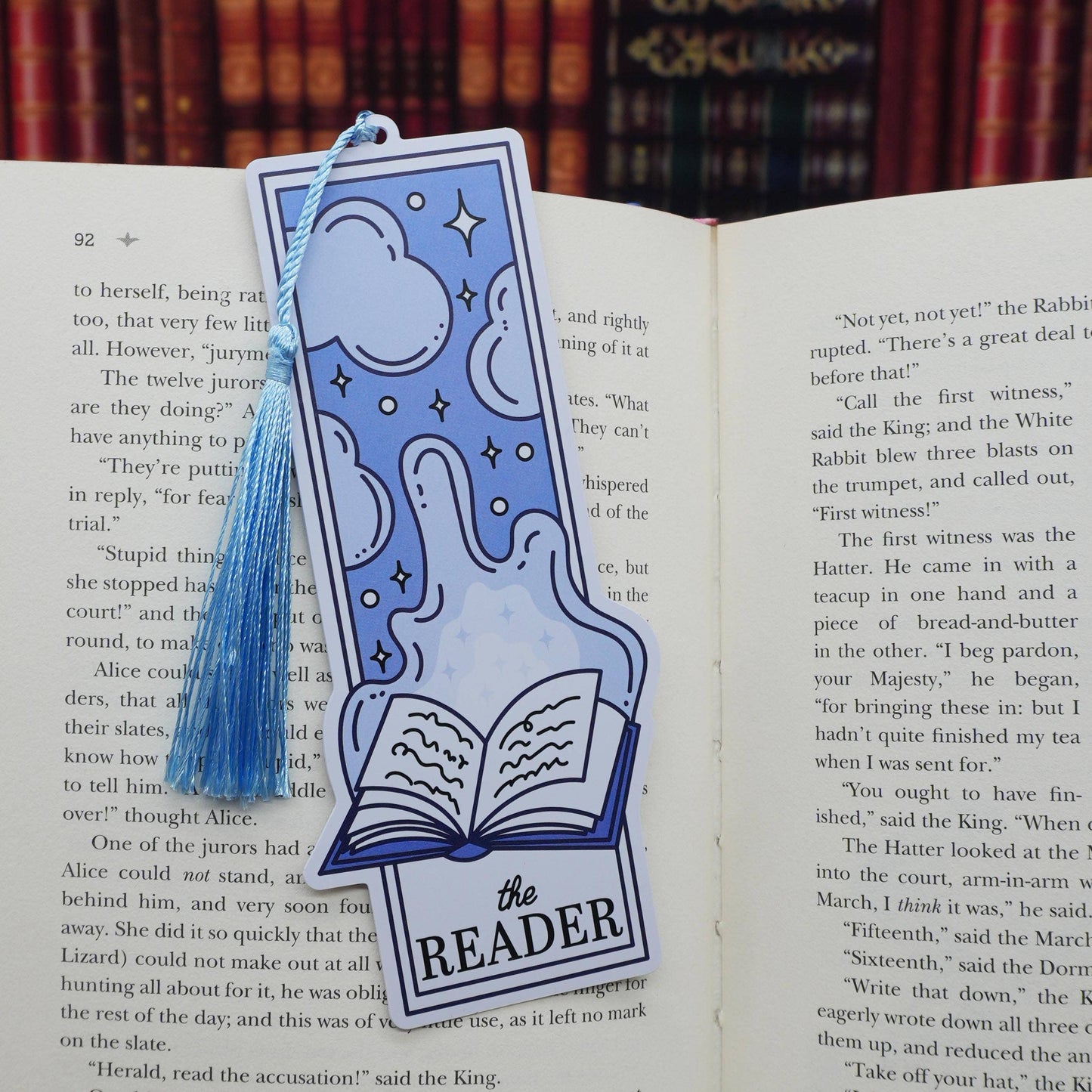 Punchkins - “The Reader” Bookish Tassel Bookmark