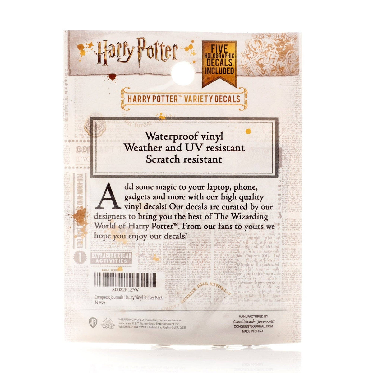 ConQuest Journals - Harry Potter Variety Decals (150-Pack)