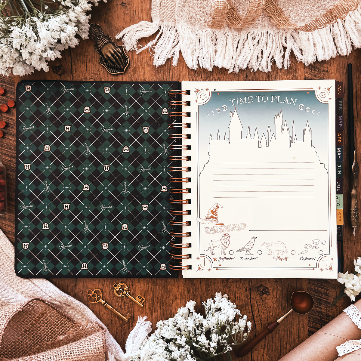 ConQuest Journals - Harry Potter Return to Hogwarts 2027 Weekly Planner, Personal Organizer
