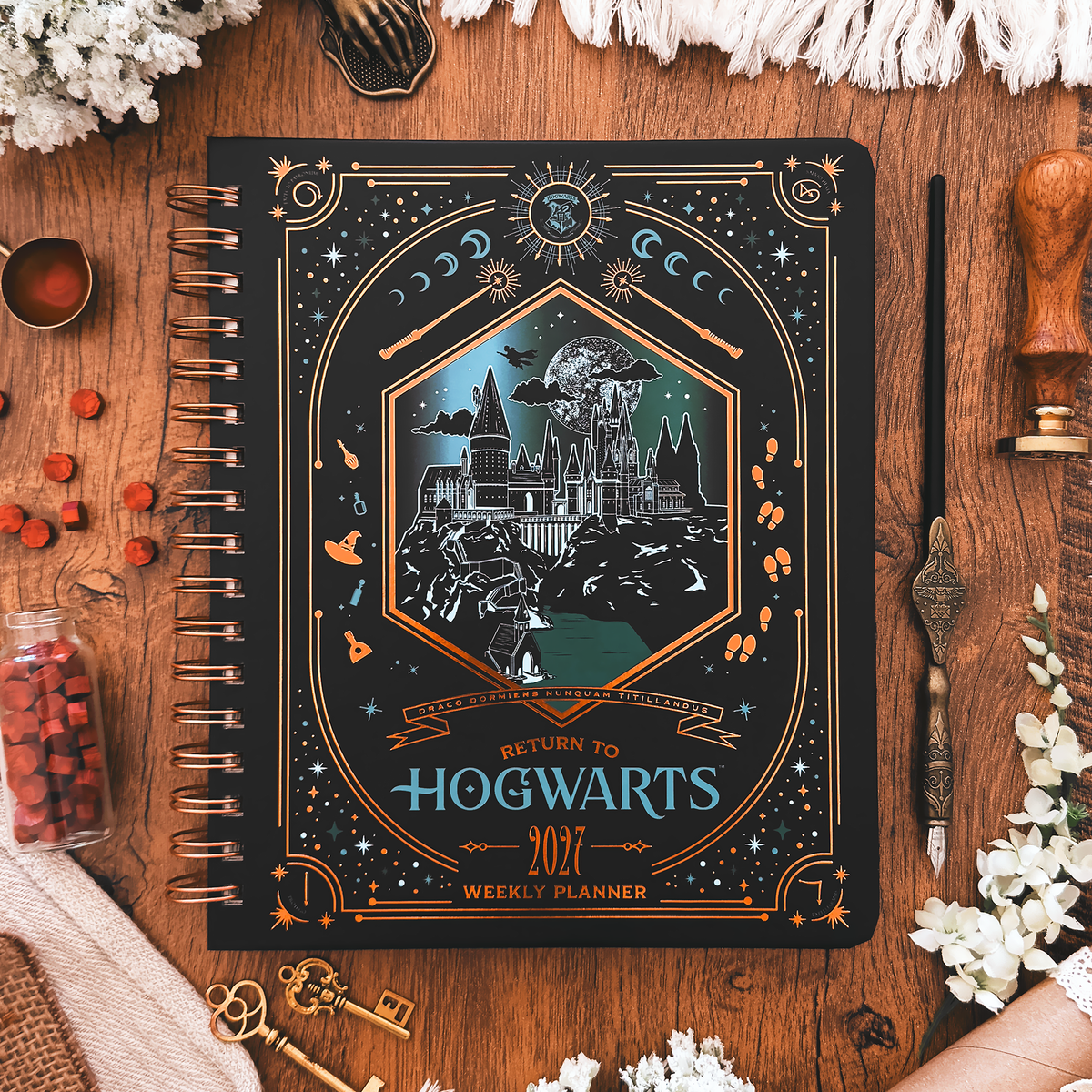 ConQuest Journals - Harry Potter Return to Hogwarts 2027 Weekly Planner, Personal Organizer