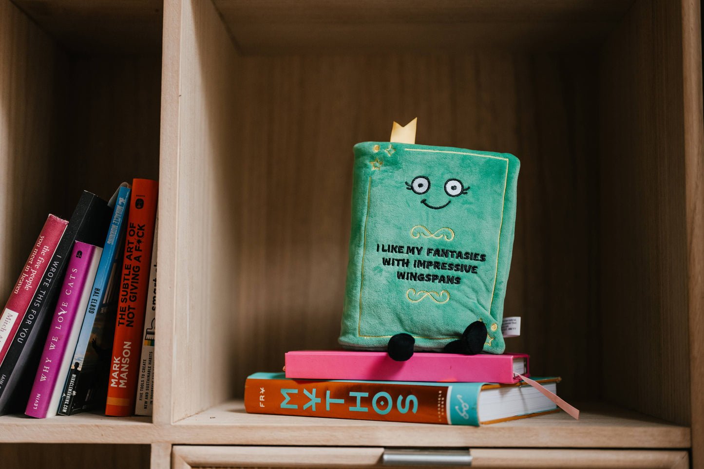 Punchkins - Fantasy Green Book Plush