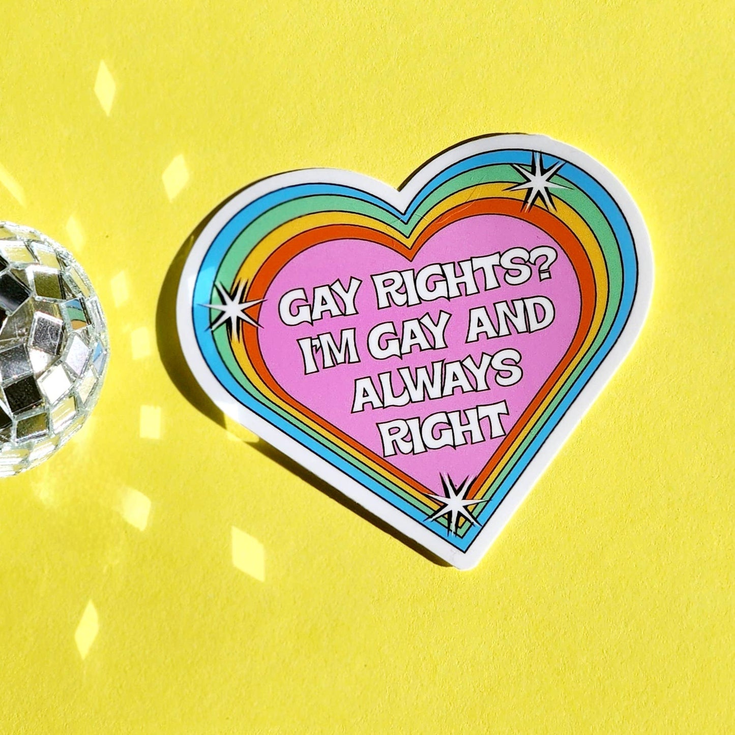 Luxe Trauma - Funny gay rights sticker